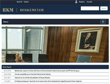 Tablet Screenshot of berke.com.py
